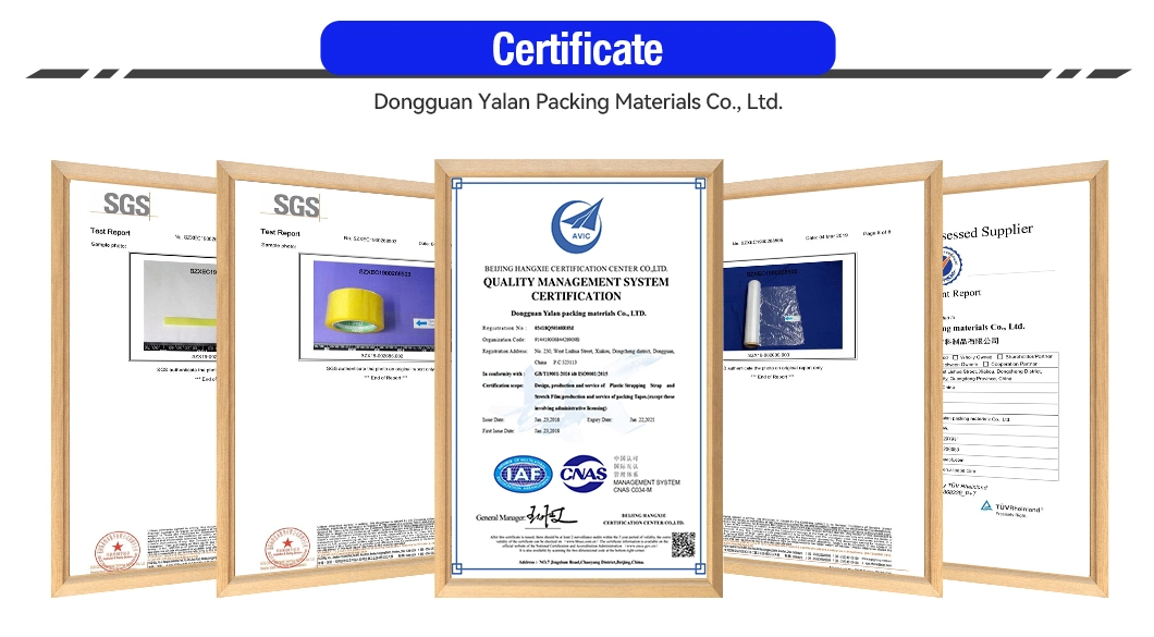 Plastic Shrink Pallet Wrap Packaging PE Stretch Film