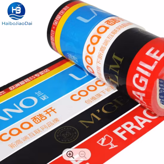 BOPP 투명 씰링 포장 공급 업체를 테이핑하는 상자를위한 최고의 포장 2 3 인치 이동 상자 접착 테이프