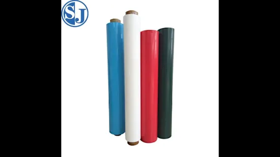 균일한 색상과 우수한 피복성 실리콘 코팅 공정용 PE 이형 코팅 필름